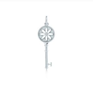 Tiffany & Co. Daisy Key Pendant and Necklace